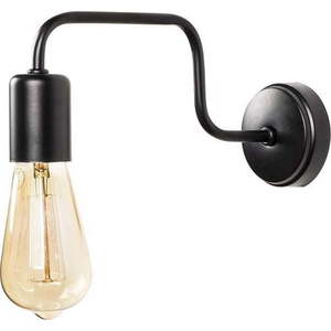 Černé kovové nástěnné svítidlo Opviq lights Isidora obraz