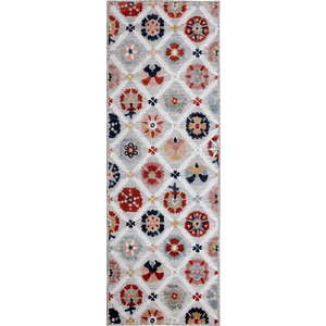 Šedý venkovní koberec běhoun 230x80 cm Flora - Flair Rugs obraz