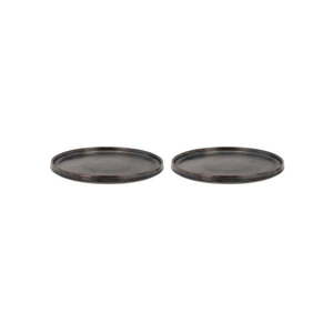 Černé dezertní talíře v sadě 2 ks ø 20.8 cm Fjord - Villa Collection obraz