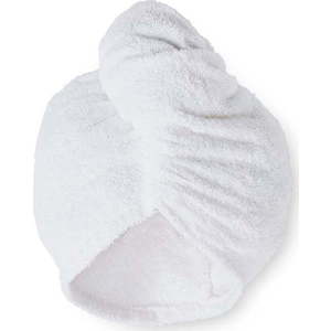 Bílé rychleschnoucí bavlněné ručníky na vlasy v sadě 2 ks 20x13 cm Quick Dry – Catherine Lansfield obraz