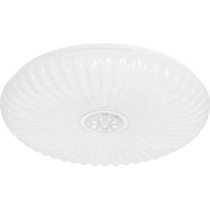 Bílé stmívatelné LED stropní svítidlo na dálkové ovládání 38x38 cm Perola – Candellux Lighting obraz
