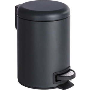 Černý odpadkový koš Wenko Leman, 3 l obraz