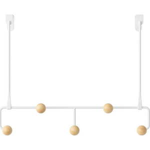 Bílý přírodní kovový věšák na dveře 39 cm Estique – Umbra obraz
