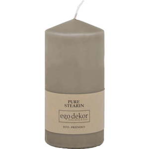 Hnědá svíčka Eco candles by Ego dekor Top, doba hoření 30 h obraz