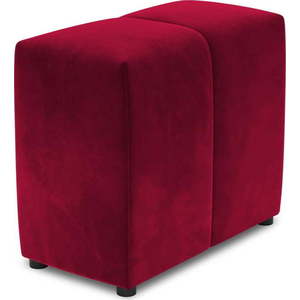 Červená sametová opěrka k modulární pohovce Rome Velvet - Cosmopolitan Design obraz