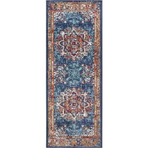 Tmavě modrý koberec běhoun 80x240 cm Orient Maderno – Hanse Home obraz