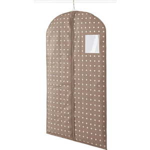 Béžový obal na šaty Compactor Dots, 100 cm obraz