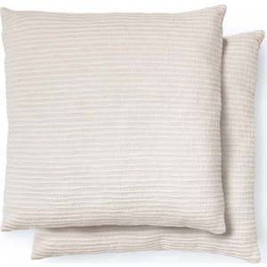 Povlaky na polštáře v sadě 2 ks z žakáru 50x50 cm Vindi – Kave Home obraz