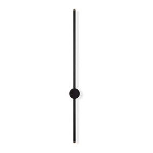 Černé LED nástěnné svítidlo ø 7 cm Sword – Opviq lights obraz