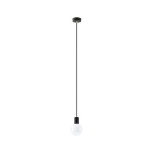 Černé závěsné svítidlo Nice Lamps Bombilla obraz