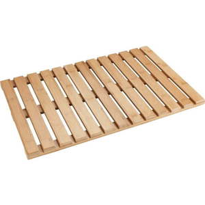 Bambusová předložka vhodná i do exteriéru Wenko Bamboo, 60 x 40 cm obraz