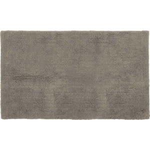 Hnědá bavlněná koupelnová předložka Tiseco Home Studio Luca, 60 x 100 cm obraz