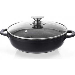 Kastrol s nepřilnavým povrchem Pfluon Granit se skleněnou poklicí Orion Grande, ⌀ 24 cm obraz