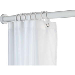 Bílá teleskopická tyč do koupelny Wenko Luz, délka 110-185 cm obraz