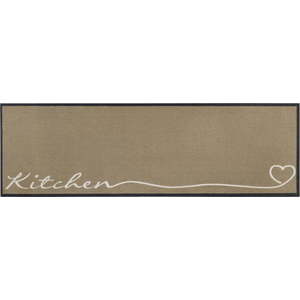 Béžový běhoun Zala Living Kitchen, 50 x 150 cm obraz