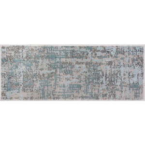 Šedo-tyrkysové bavlněné nášlapy na schody v sadě 16 ks 25x65 cm Milano Mavi – Vitaus obraz