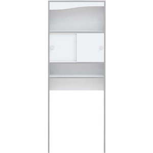 Bílá skříňka nad pračku/WC 64x177 cm Surf – TemaHome obraz