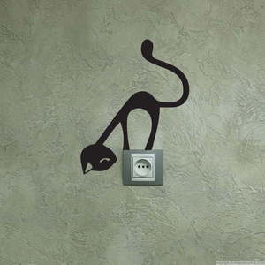Samolepka Ambiance Funny Cat obraz