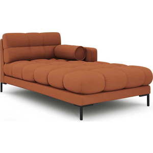 Lenoška v cihlové barvě (pravý roh) Bali – Cosmopolitan Design obraz