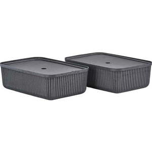 Košíky v sadě 2 ks 48x32x20.5 cm Pulp – Zone obraz