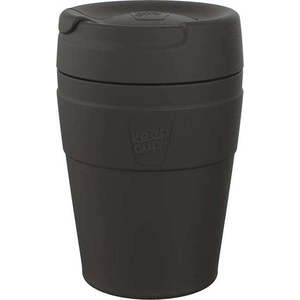 Černý termo hrnek 340 ml Helix Thermal Black M – KeepCup obraz