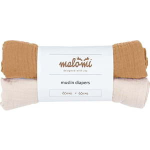Mušelínové pleny 2 ks Muslin – Malomi Kids obraz