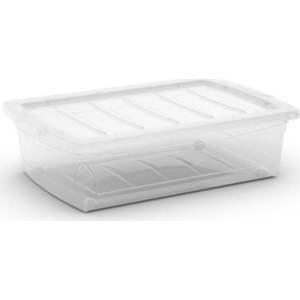Plastový úložný box s víkem 58, 5x39x16 cm Spinning Box M – KIS obraz