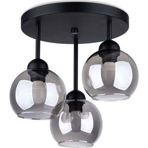 Černé stropní svítidlo ø 15 cm Grande – Nice Lamps obraz