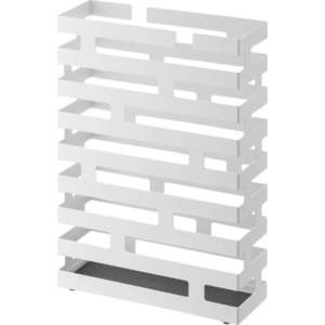 Bílý stojan na deštníky YAMAZAKI Brick, šířka 30 cm obraz