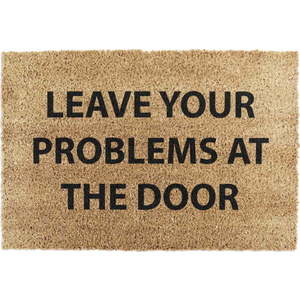 Rohožka z kokosového vlákna 40x60 cm No Problems – Artsy Doormats obraz