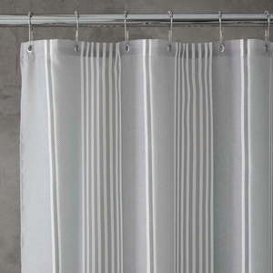 Sprchový závěs 180x180 cm Textured Stripe - Catherine Lansfield obraz