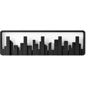 Černý plastový nástěnný věšák Skyline – Umbra obraz