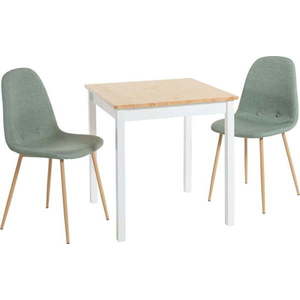 Set jídelního stolu Sydney a dvou jídelních židlí Lissy – Bonami Essentials obraz