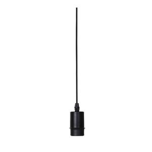 Matně černé závěsné svítidlo ø 5 cm Cupa – Light & Living obraz