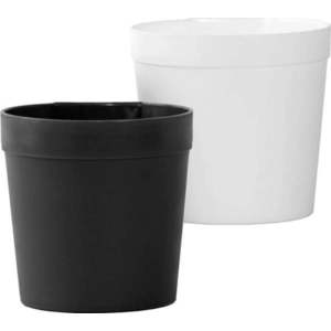 Plastové závěsné květináče v sadě 2 ks ø 13 cm – Esschert Design obraz