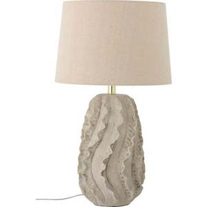 Béžová stolní lampa s textilním stínidlem (výška 64 cm) Natika – Bloomingville obraz