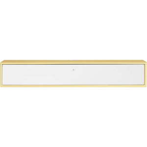 Světle žluto-bílý TV stolek 133x22 cm Mistral – Hammel Furniture obraz