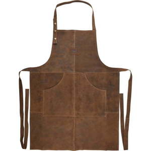 Kožená venkovní zástěra Esschert Design Barbecue obraz