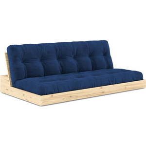Modrá manšestrová rozkládací pohovka 196 cm Base – Karup Design obraz