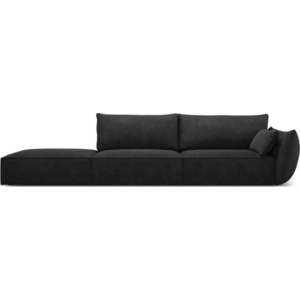 Tmavě šedá lenoška (pravý roh) Vanda – Mazzini Sofas obraz