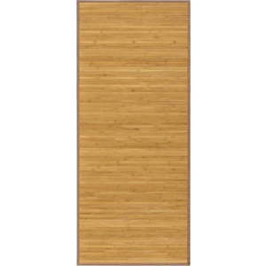 Bambusový koberec běhoun v přírodní barvě 75x175 cm – Casa Selección obraz