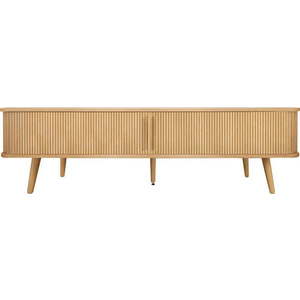 TV stolek v dekoru dubu v přírodní barvě 178x50x40 cm Rove – Woodman obraz