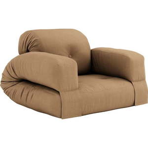 Hnědé křeslo Hippo - Karup Design obraz