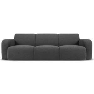 Tmavě šedá pohovka z textilie bouclé 235 cm Molino – Micadoni Home obraz