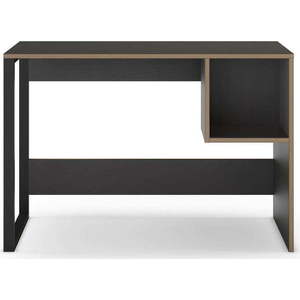 Pracovní stůl s černou deskou 50x110 cm Lyly – Marckeric obraz