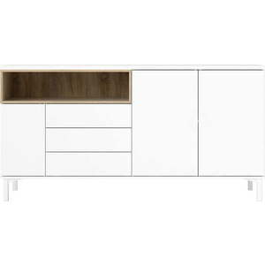 Bílá komoda 176x90x49 cm Roomers – Tvilum obraz