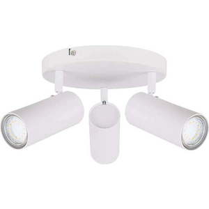 Bílé kovové stropní svítidlo Colly – Candellux Lighting obraz