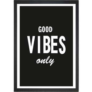 Obraz Tablo Center Good Vibes, 24 x 29 cm obraz