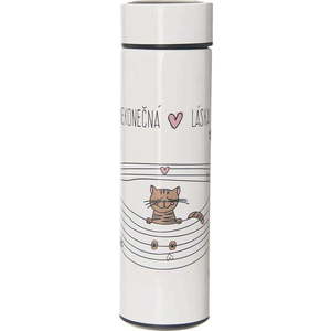 Bílá termoska 400 ml – Orion obraz