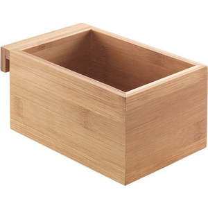 Bambusová komponenta - úložný box v přírodní barvě 10x15 cm Mural – Metaltex obraz